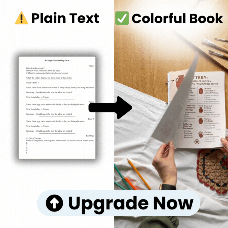 Upgrade To 1000+ Colorful Notes