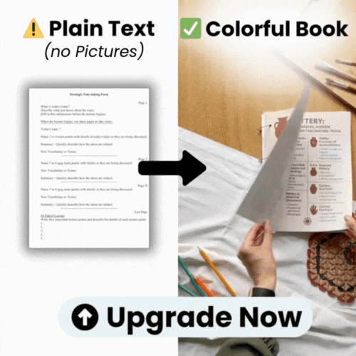 Upgrade From Advanced Black And White Notes To 1.000+ Colorful Beginner Friendly Notes